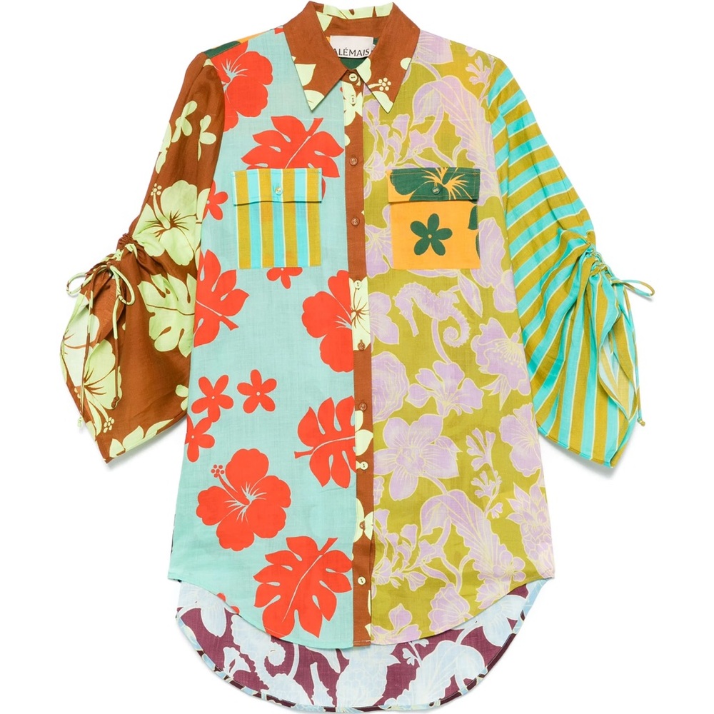 ALEMAIS

Poppy Spliced shirt